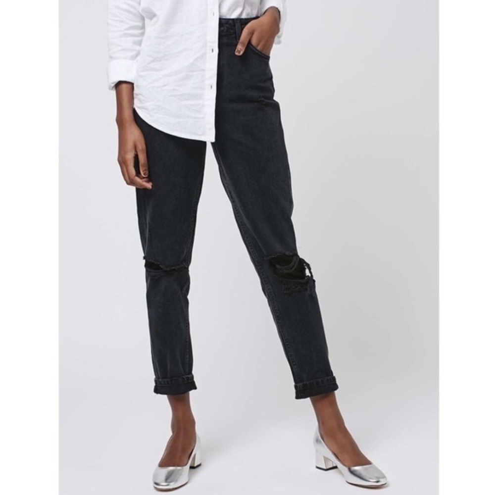 NWT Topshop MOTO Mom Jeans 26x32